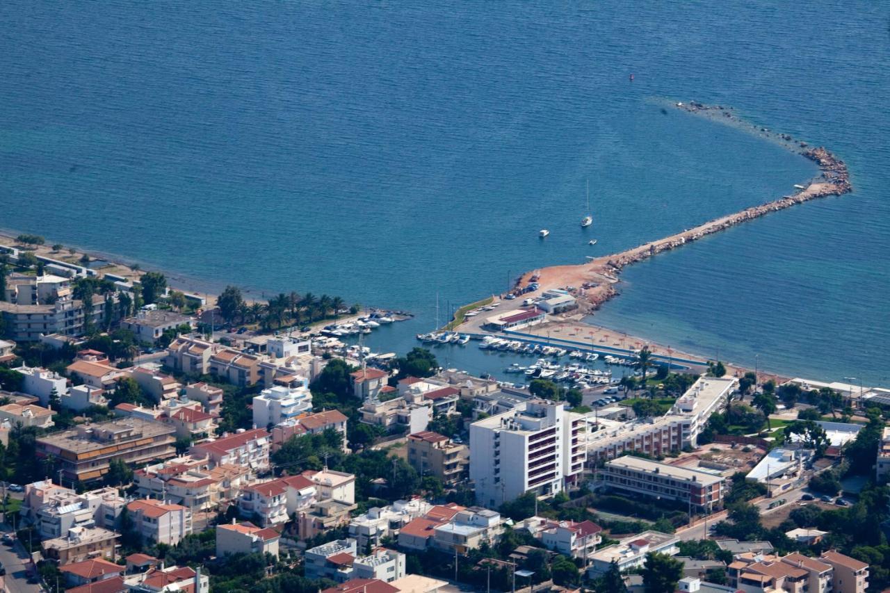 Néa Mákri Thomas Beach Hotel المظهر الخارجي الصورة