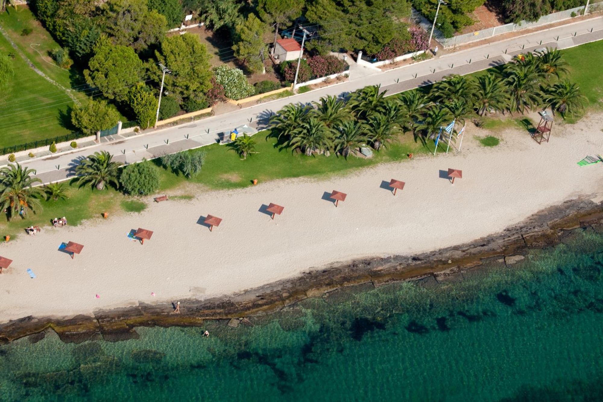 Néa Mákri Thomas Beach Hotel المظهر الخارجي الصورة